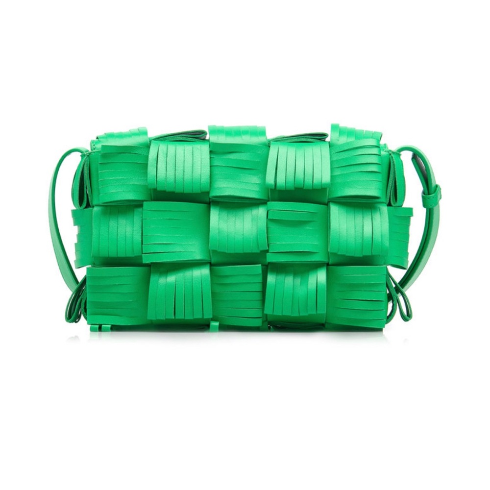 Bottega Veneta Fringe Cassette Leather Bag
